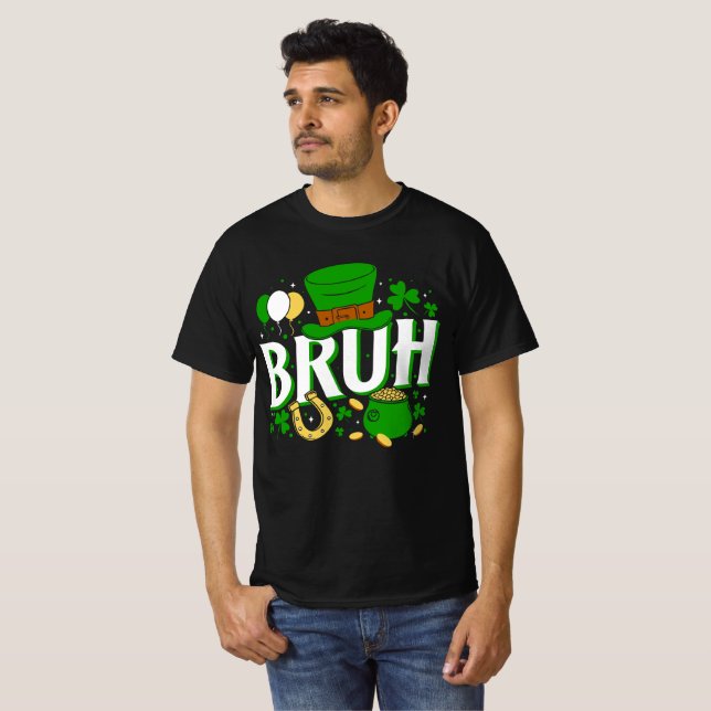 Camiseta Dia do St.Patrick masculino (Frente Completa)