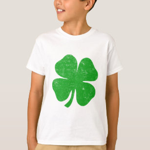 Camiseta Dia do St. Patricks do trevo de quatro folhas