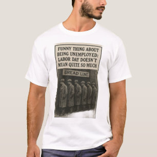Camiseta Dia do Trabalho de Depressão do excelente