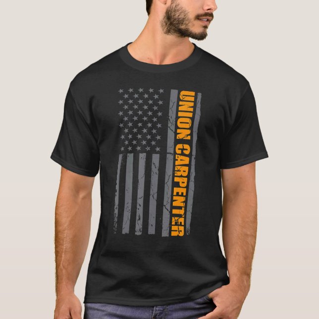 Camiseta Dia do Trabalho Patriótico da Bandeira Americana d (Frente)