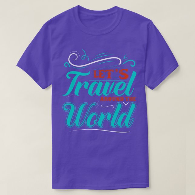 Camiseta Dia do Turismo Mundial 10 (Frente do Design)