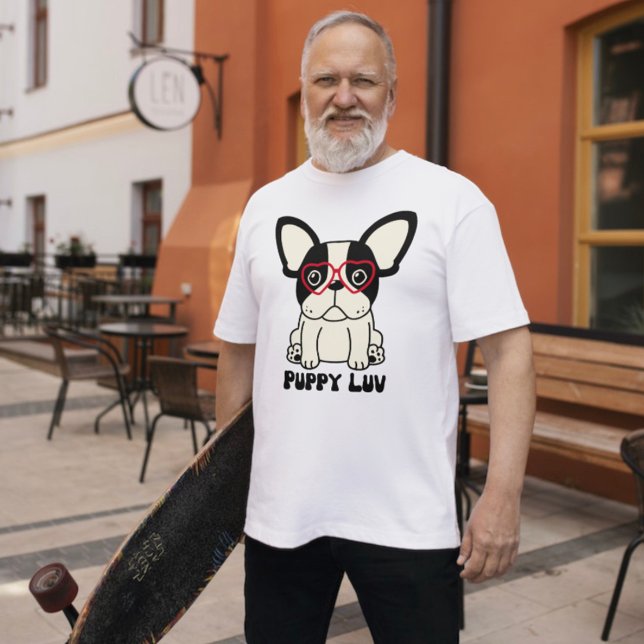 Camiseta Dia do Valetine | Puppy Luv (Criador carregado)
