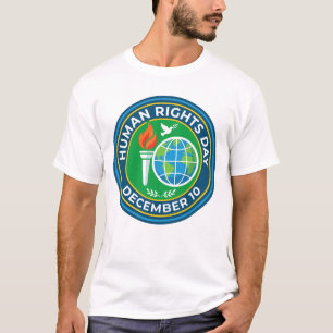 Camiseta Dia dos Direitos Humanos 10 de Dezembro Globo Toch