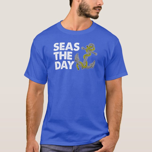 Camiseta Dia dos Mares (A ESCURO) (Frente)