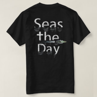 Camiseta Dia dos Mares (Design branco)