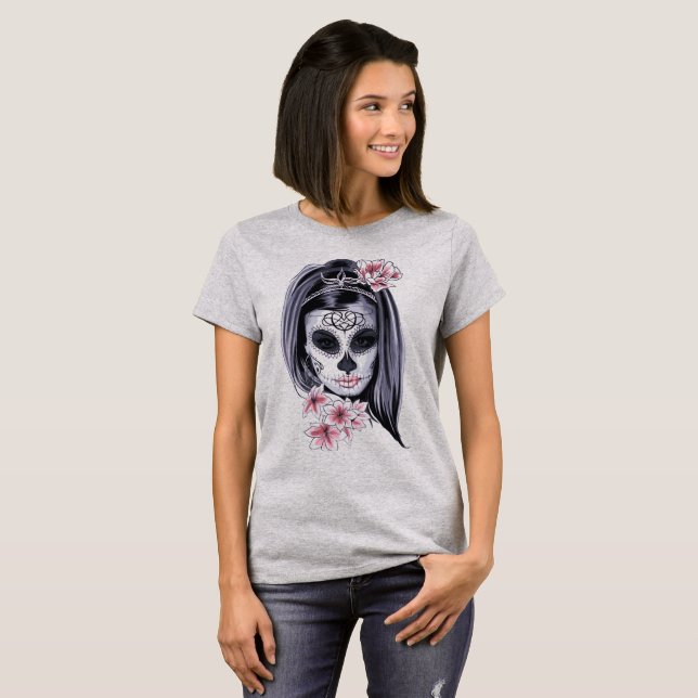 Camiseta DIA dos mortos (Frente Completa)