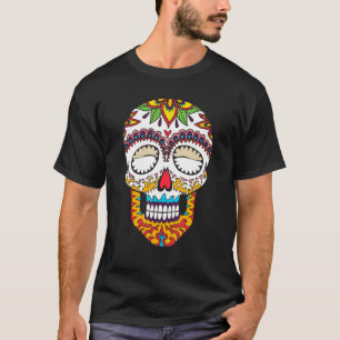 Camiseta Dia dos Mortos De Los Muertos