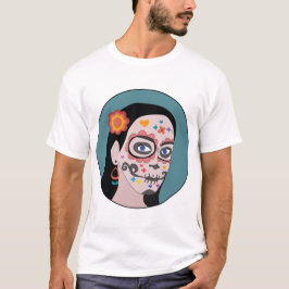 Camiseta Dia dos Mortos de Los Muertos