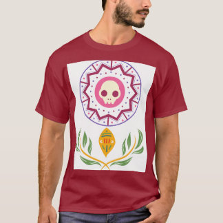 CAMISETA DIA DOS MORTOS FLORAL