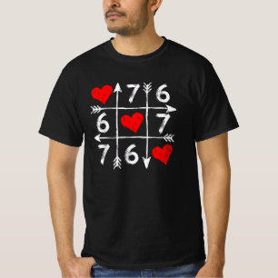 Camiseta Dia dos Namorados 67 Seis Sete Meme Amor 6 7 Coraç