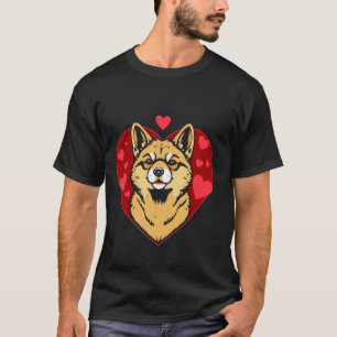 Camiseta Dia dos Namorados Amor Corgi