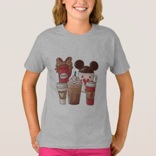 Camiseta Dia dos Namorados Café Engraçado Amante de Café