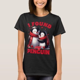 Camiseta dia dos namorados casal esposa & marido eu encontr