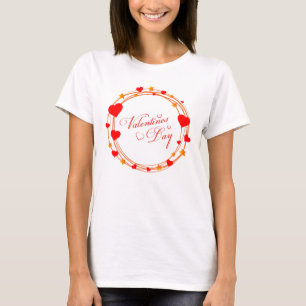 Camiseta Dia dos Namorados Círculo Design-25695