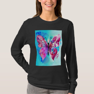 Camiseta Dia dos Namorados Coração de Amor Borboleta Namora
