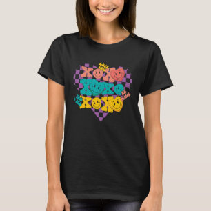 Camiseta Dia dos Namorados Coração de Conversa Groovy Retro
