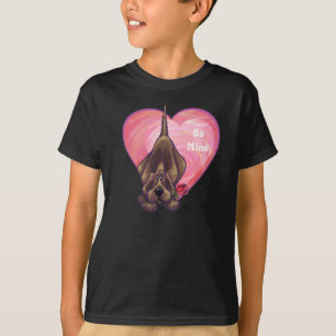 Camiseta Dia dos namorados do cão de cão