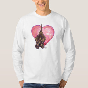 Camiseta Dia dos namorados do cão de cão