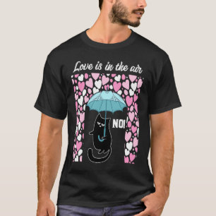 Camiseta Dia dos Namorados do Gato Preto 2023 O Amor Está n