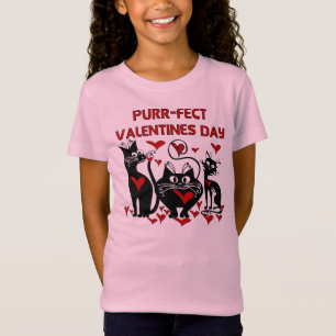 Camiseta Dia dos namorados do purr-fect