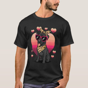 Camiseta Dia dos Namorados engraçado do American Pit Bull T