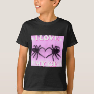 Camiseta Dia dos Namorados Eu Amo Meu Namorado/Namorada Adu