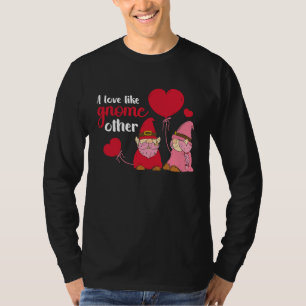 Camiseta Dia dos Namorados Gnomo Anões Parceiro Casal Amor