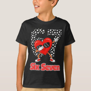 Camiseta dia dos namorados meninos meninas corações dabbing