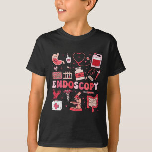Camiseta Dia dos Namorados Retro Endo Tripulação Enfermeira