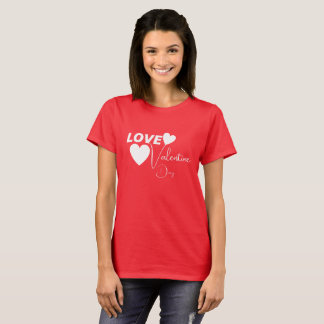 Camiseta Dia dos Namorados Românticos