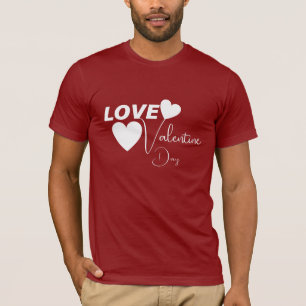 Camiseta Dia dos Namorados Românticos