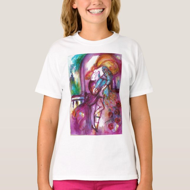 Camiseta Dia dos Namorados Românticos de ROMEO E JULIETA (Frente)