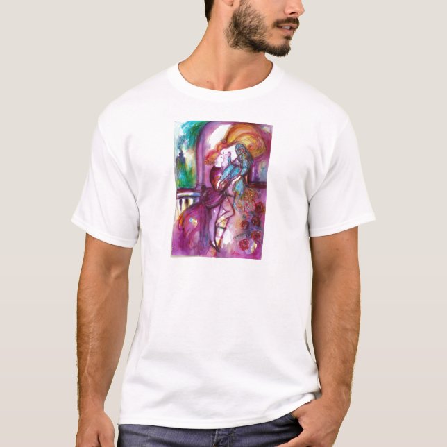 Camiseta Dia dos Namorados Românticos de ROMEO E JULIETA (Frente)
