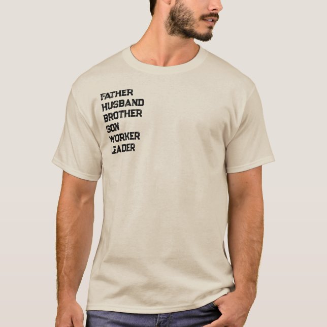 Camiseta Dia dos Pais (Frente)