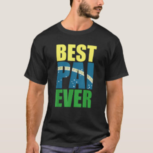 Camiseta Dia dos Pais Brasil Melhor Pai Brasil Shir