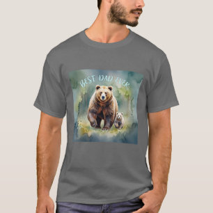 Camiseta Dia dos Pais Camisa-T de melhor Pai nunca antes