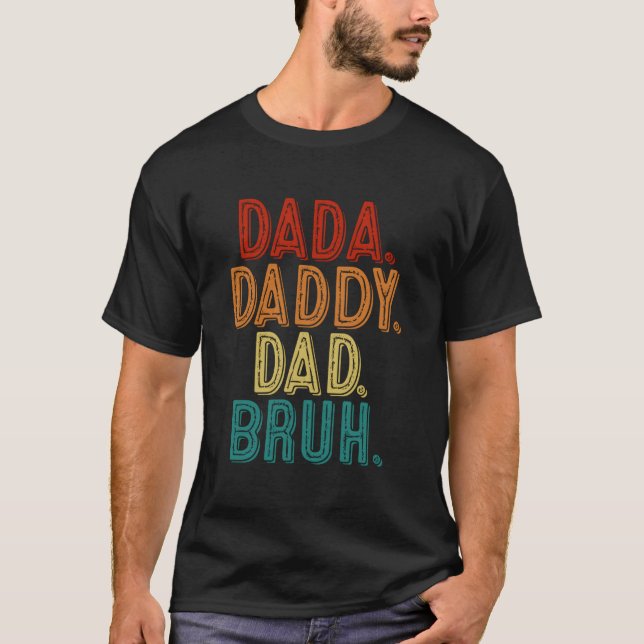 Camiseta Dia dos Pais Dada Papai Pai (Frente)
