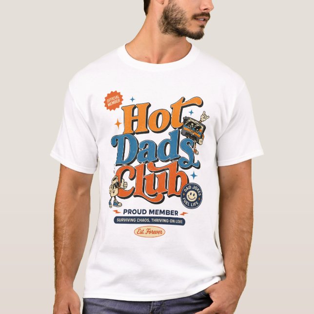 Camiseta Dia dos Pais Divertido (Frente)
