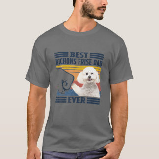 Camiseta Dia dos Pais do Melhor Pai Bichon