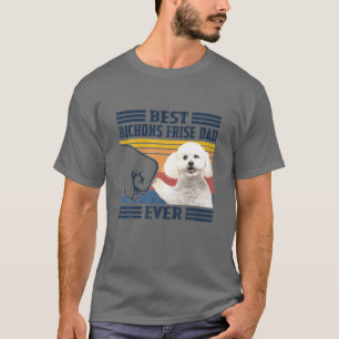 Camiseta Dia dos Pais do Melhor Pai Bichon