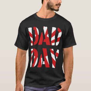 Camiseta Dia dos pais feliz de Japão do DIA do PAI!