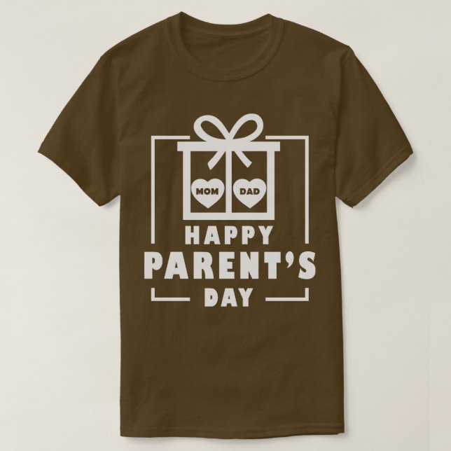 Camiseta dia dos pais felizes (Frente do Design)