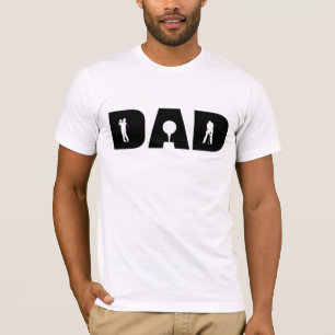 Camiseta Dia dos pais golfing do t-shirt do pai