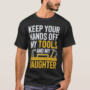 Camiseta Dia dos Pais Mãos à Vista do Papai Mecânico