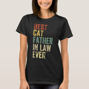Camiseta Dia dos Pais Melhor Gato Cunhado de Todos os Tempo
