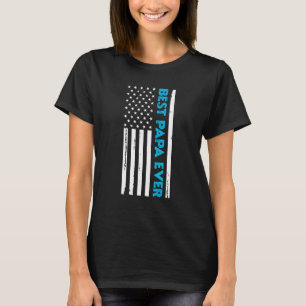 Camiseta Dia dos Pais Melhor Papai de Todos os Tempos Conos