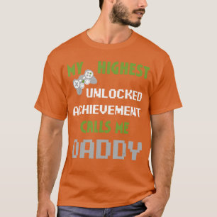 Camiseta Dia dos Pais Nerdy Engraçado Pai Gamer Papai Homen