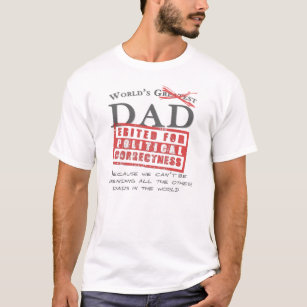 Camiseta Dia dos pais ofensivo polìtica correto