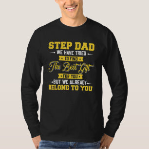 Camiseta Dia dos Pais Padrastro da Enteada Enteado