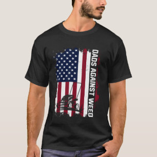 Camiseta dia dos pais pais contra maconha engraçado patriot